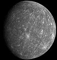 Mercury - latest image from Messenger Probe